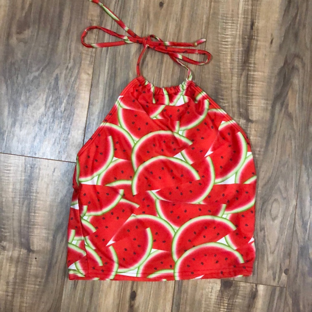 KORTNI JEANE HALTER BIKINI TOP
